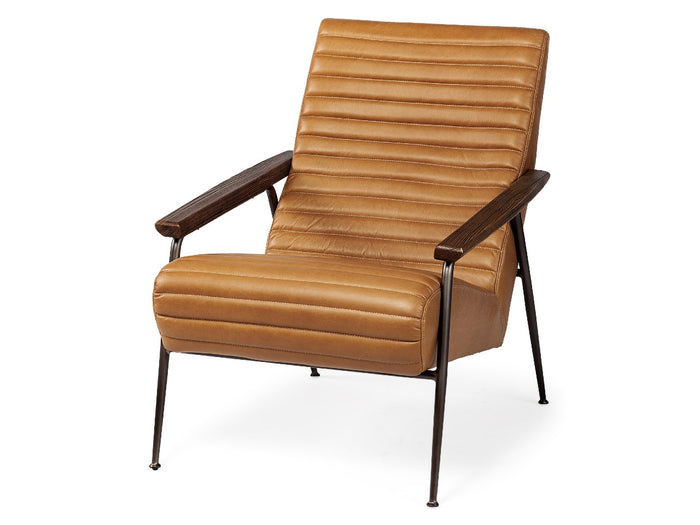 Grosjean Brown Accent Chair | Calgary Furniture Store
