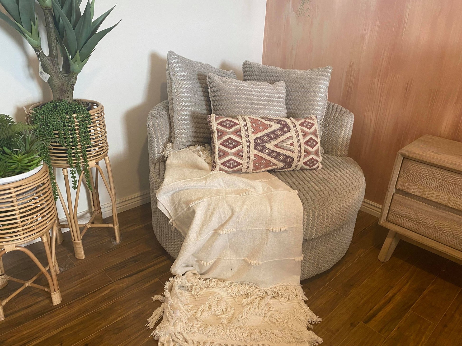 44" Lennox Mini Cuddle Nest Chair, Made in Canada π¨π¦ | Calgary's Furniture Store | Calgary Sofas