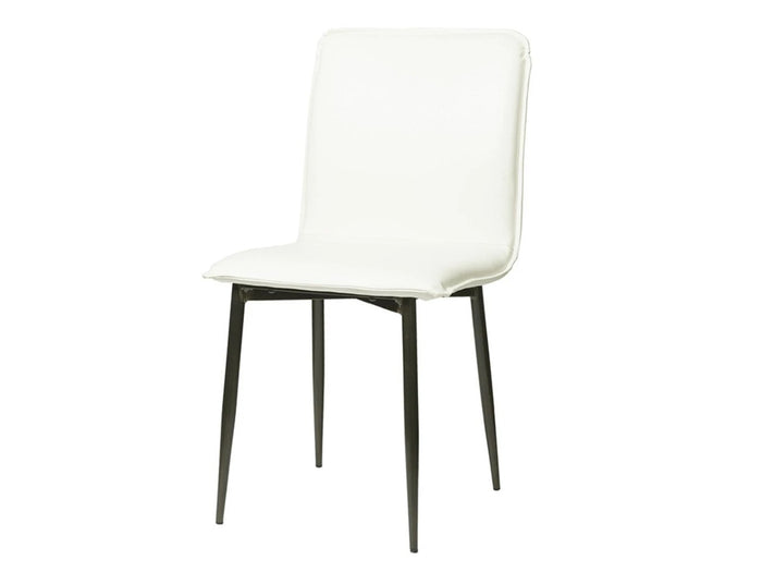 Lukas Side Dining Chair - Fox White | Calgary Furniture Store