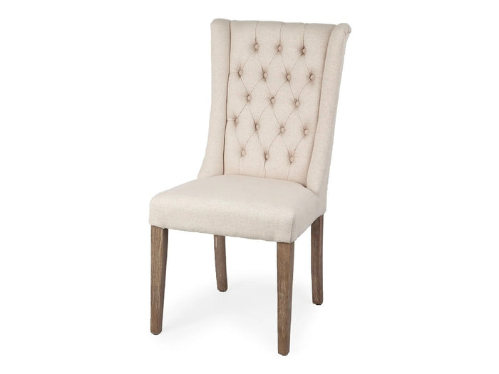 Mackenzie Dining Chair - Solid Wood Base | Calgary Furniture Store