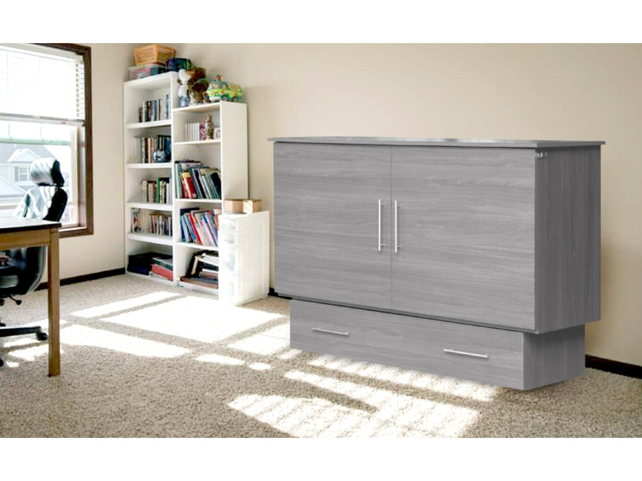 Midtown Grey Murphy Bed | Calgary Furniture Store