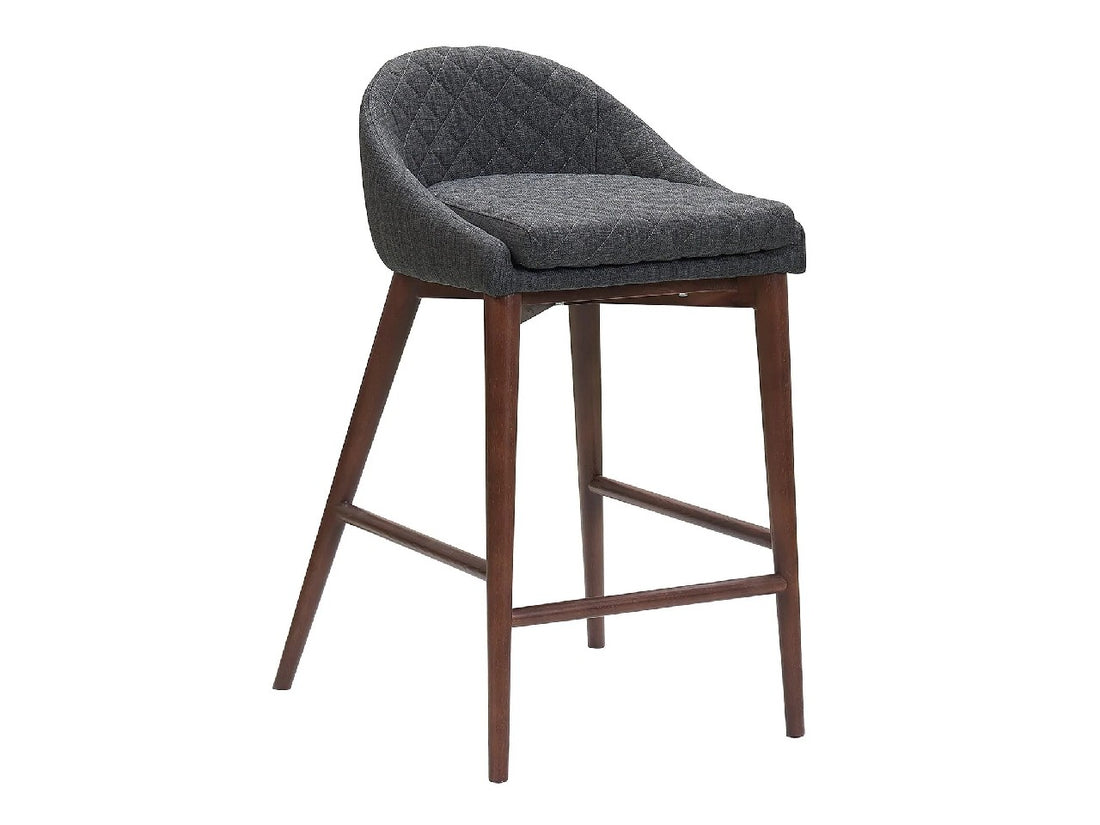 Mila Counter Stool - Dark Grey | Calgary Furniture Store
