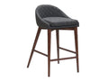 Mila Counter Stool - Dark Grey | Calgary Furniture Store