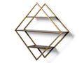 Neil I Diamond Shape Wall Mounted Wall Shelves | Calgary Furniture Store
