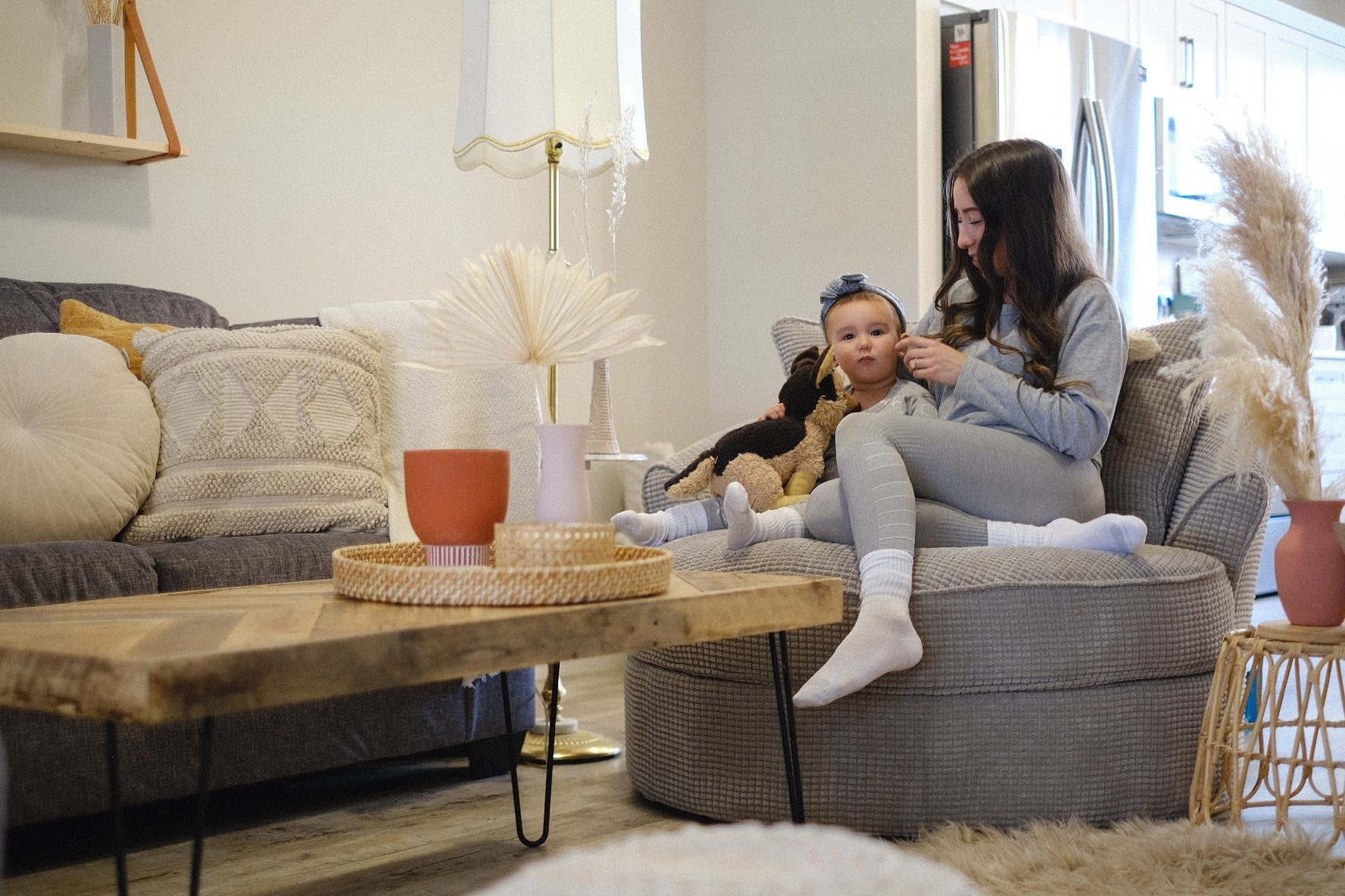 44" Lennox Mini Cuddle Nest Chair, Made in Canada π¨π¦ | Calgary's Furniture Store | Calgary Sofas