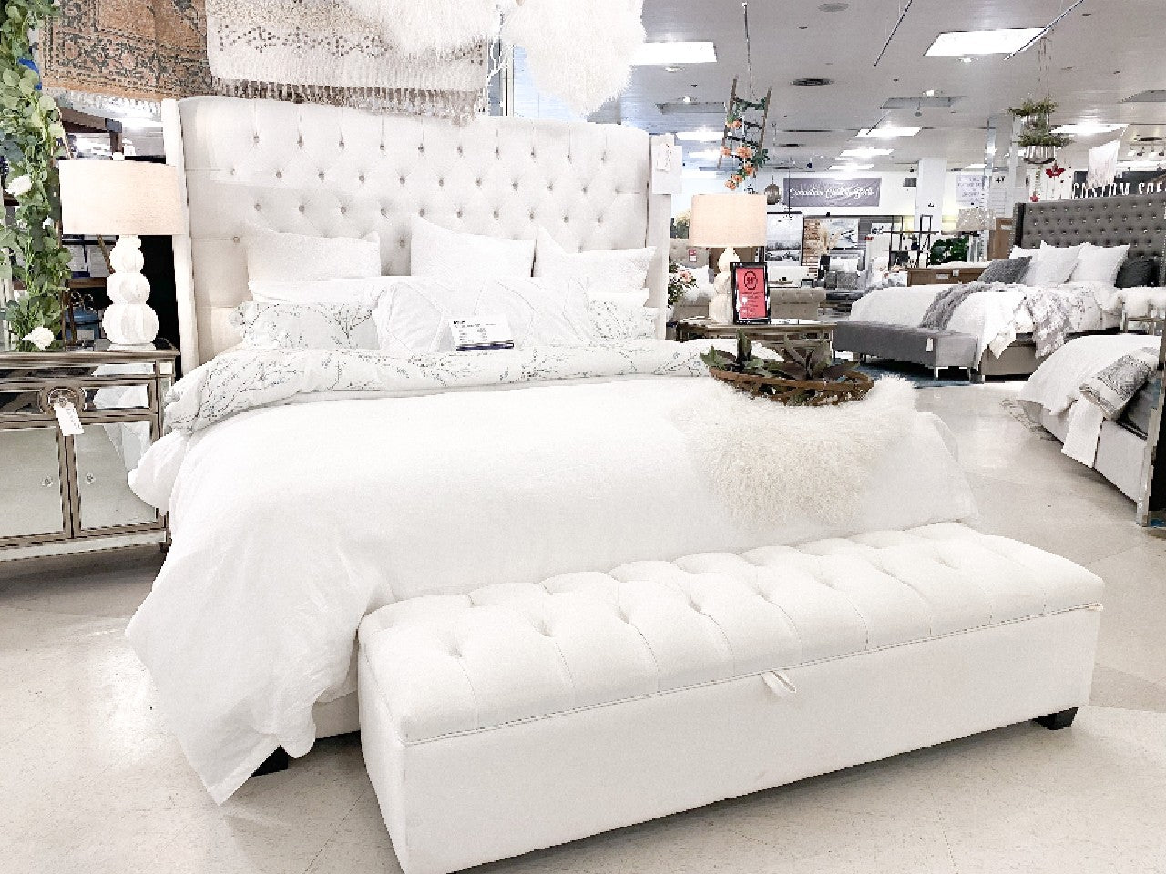 Panama Tufted Bench 🇨🇦 | Calgary Furniture Store