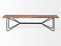 Papillion Natural Wood Dining Bench | Calgary Furniture Store