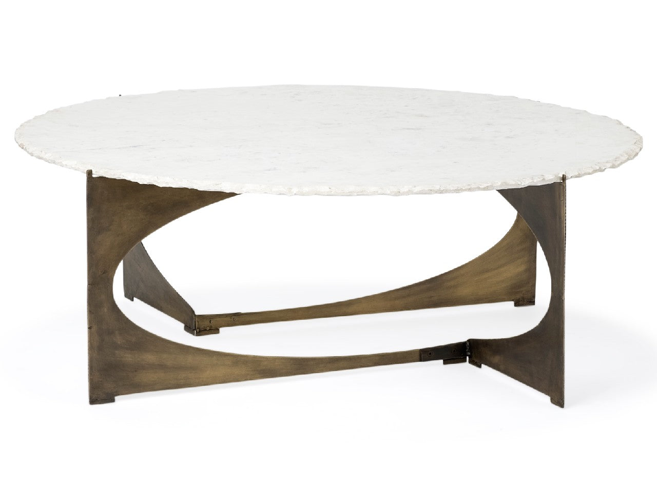 Reinhold White Coffee Table | Calgary Furniture Store