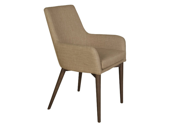 Rose Dining Arm Chair - Beige | Calgary's Furniture Store | Calgary Dining Chairs