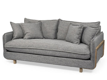 Roy Three Seater Sofa - 84" Castlerock Gray | Calgary's Furniture Store | Calgary Sofas