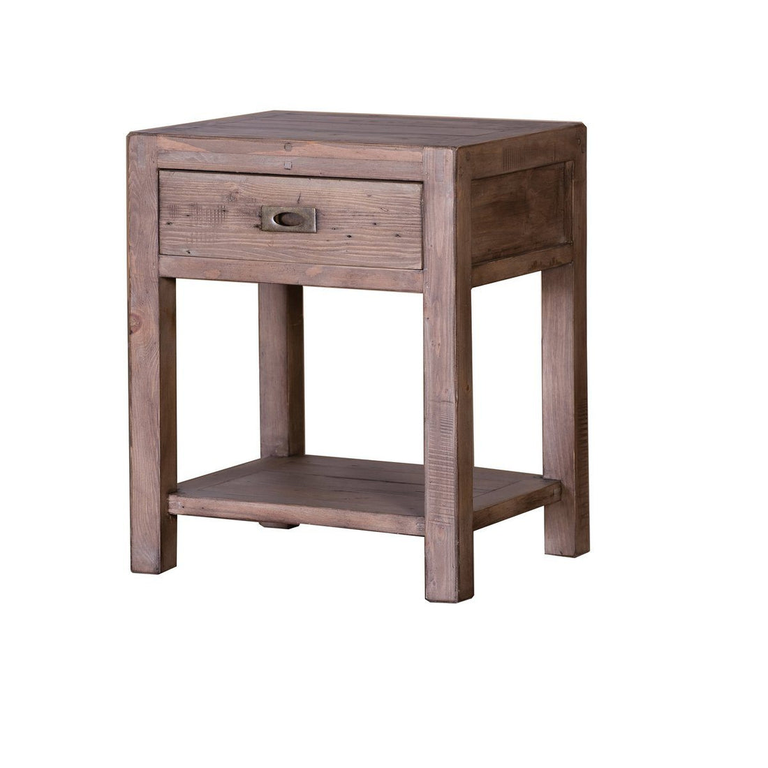 Small End Table - Sundried Ash Finish | Calgary Furniture Store