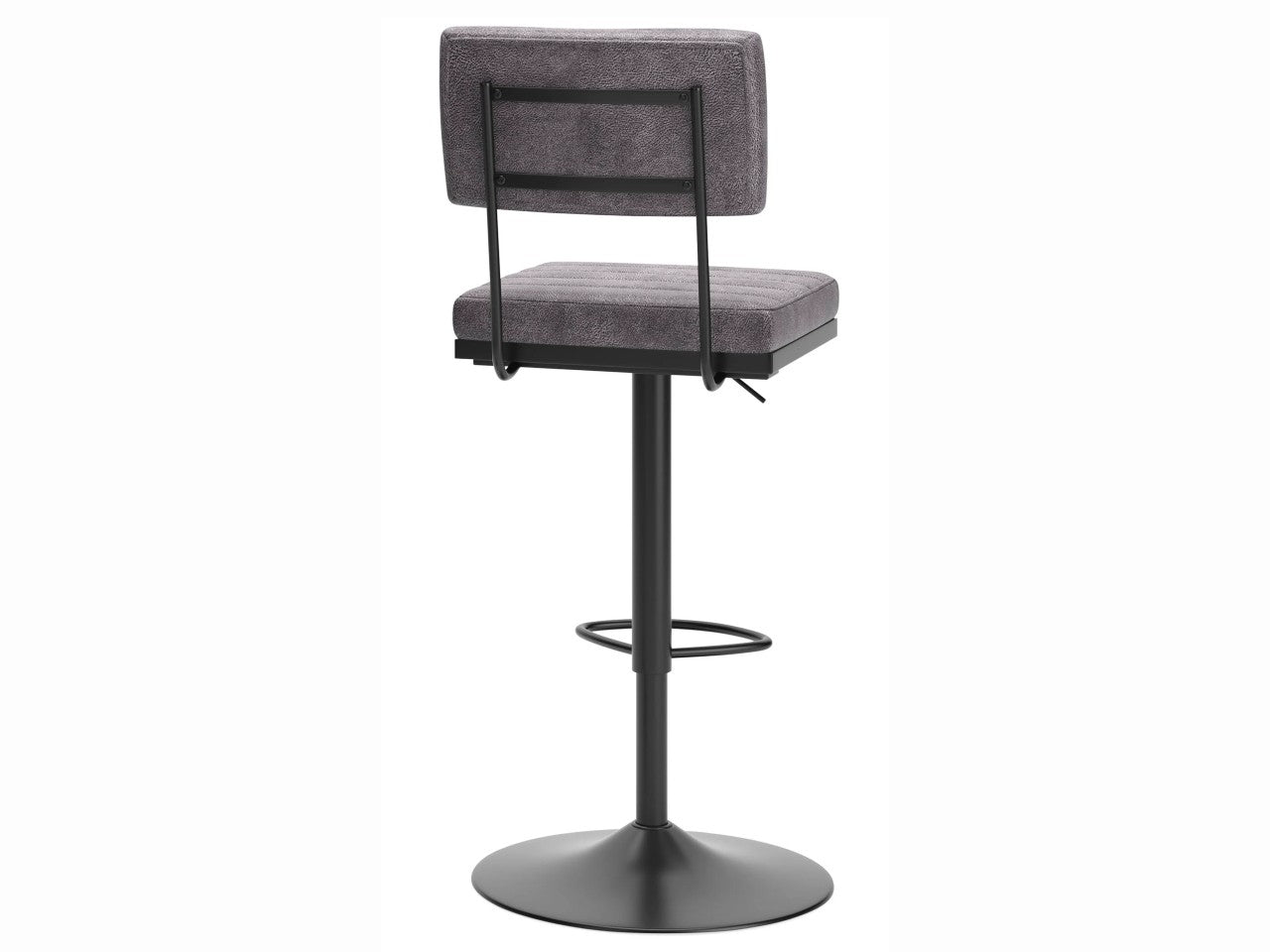 Strumford Gray Swivel Barstool | Calgary Furniture Store