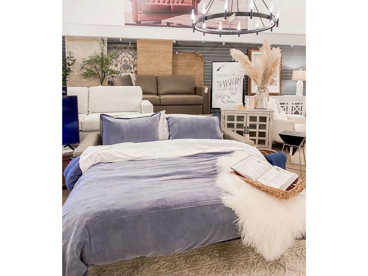 2TH3 Transformer Sleeper Sofa | Calgary Furniture Store