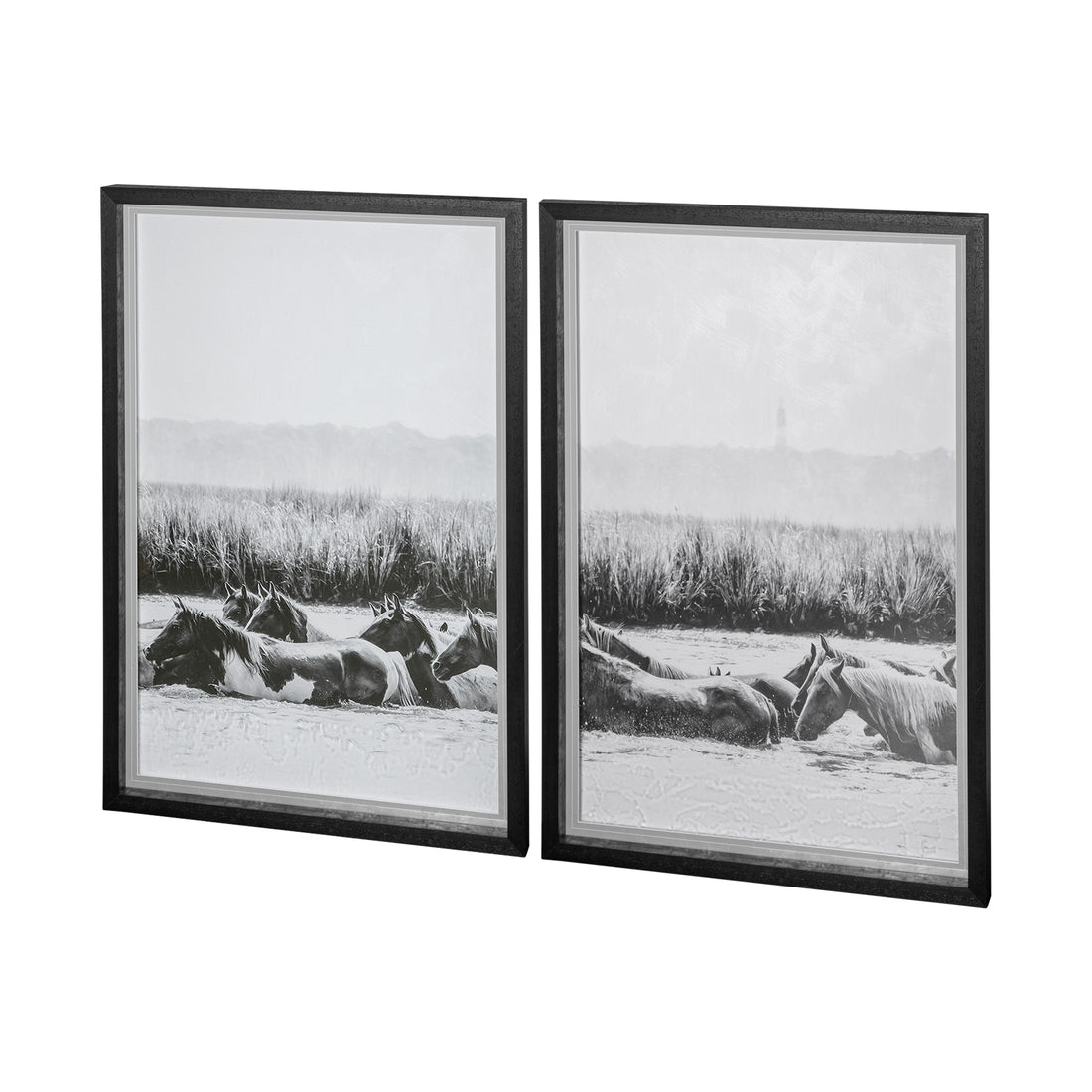 Water Horses III (Set of 2) | Calgary Furniture Store