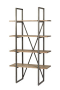 Aghan Cain Small Rack - Salvaged Grey/ Steel | Calgary Furniture Store