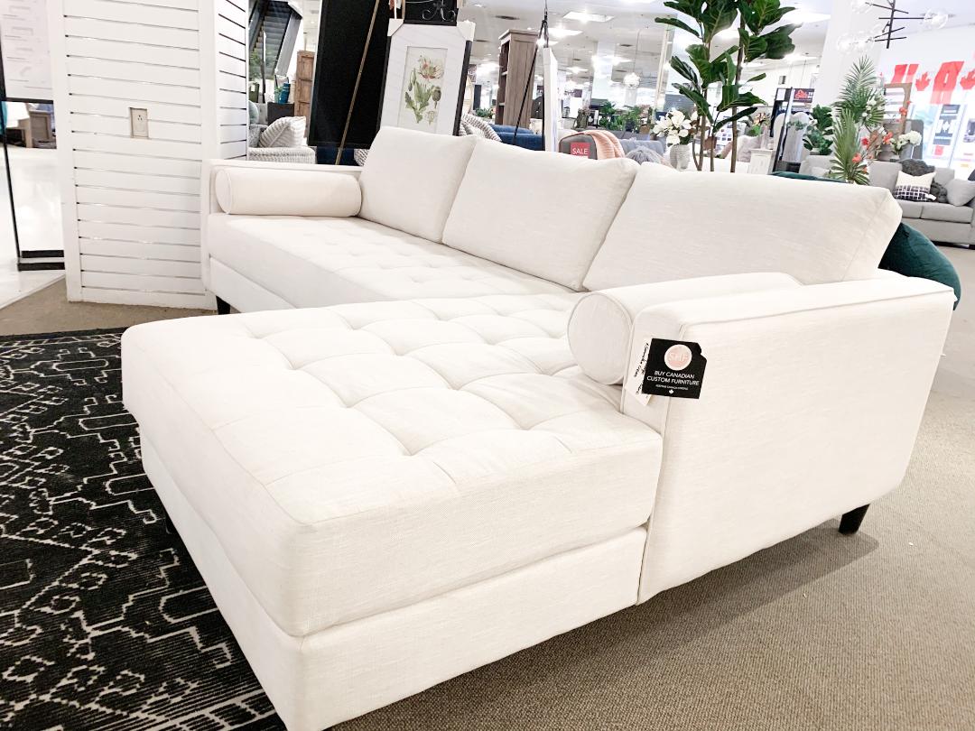 Angela Sectional, Made in Canada 🇨🇦 | Calgary Furniture Store