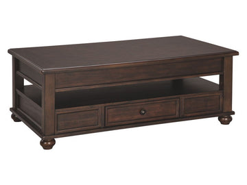 Barilanni Coffee Table with Lift Top | Calgary Furniture Store