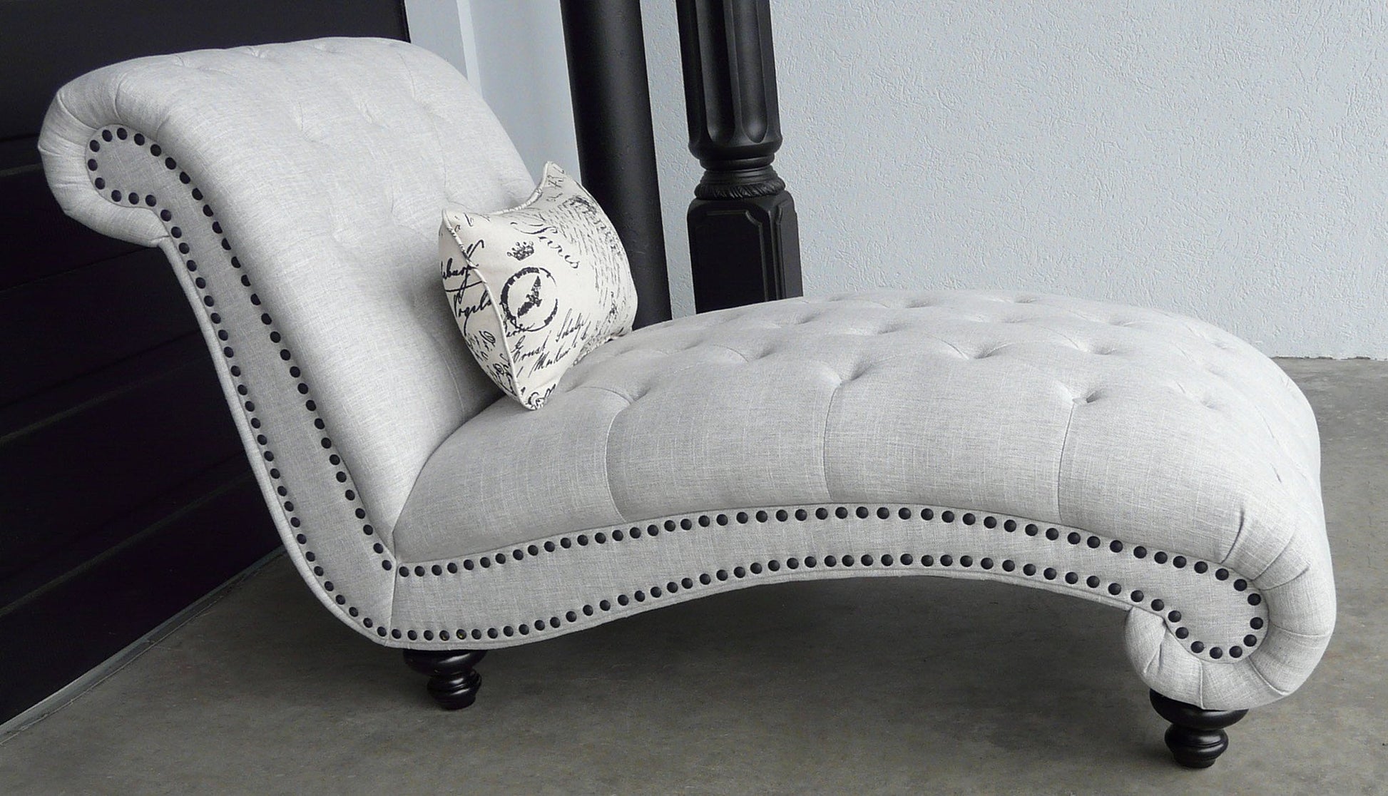 Beverly Custom Tufted Chaise, Made in Canada 🇨🇦 | Calgary Furniture Store