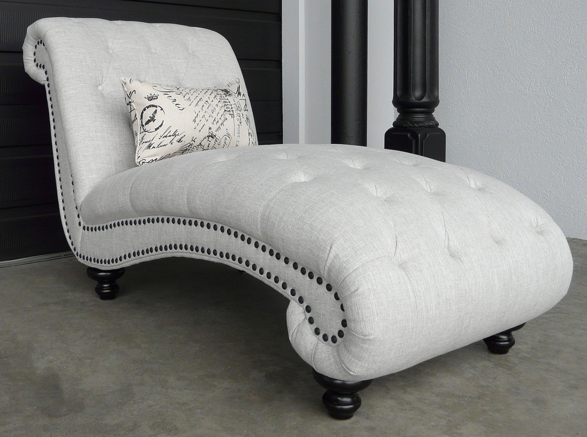 Beverly Custom Tufted Chaise, Made in Canada 🇨🇦 | Calgary Furniture Store