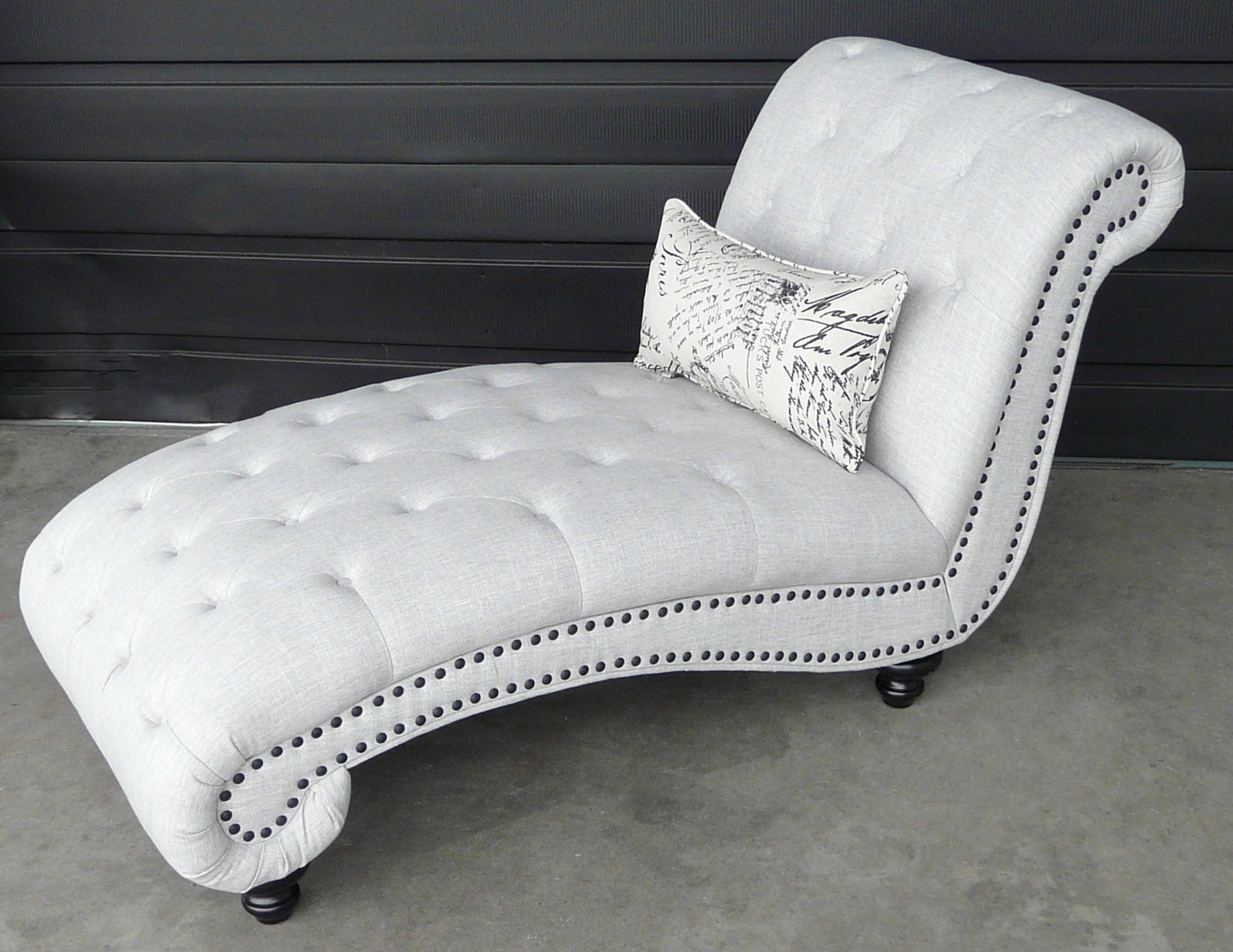 Beverly Custom Tufted Chaise, Made in Canada 🇨🇦 | Calgary Furniture Store