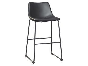 Centiar Bar Stool - Black | Calgary Furniture Store