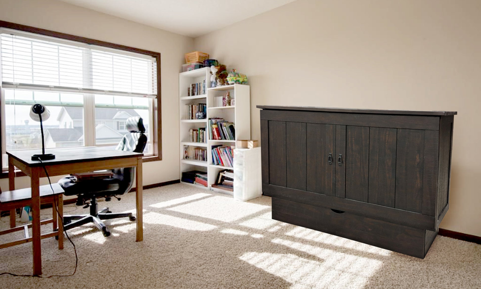 Clifton Auburn Murphy Bed | Calgary Furniture Store