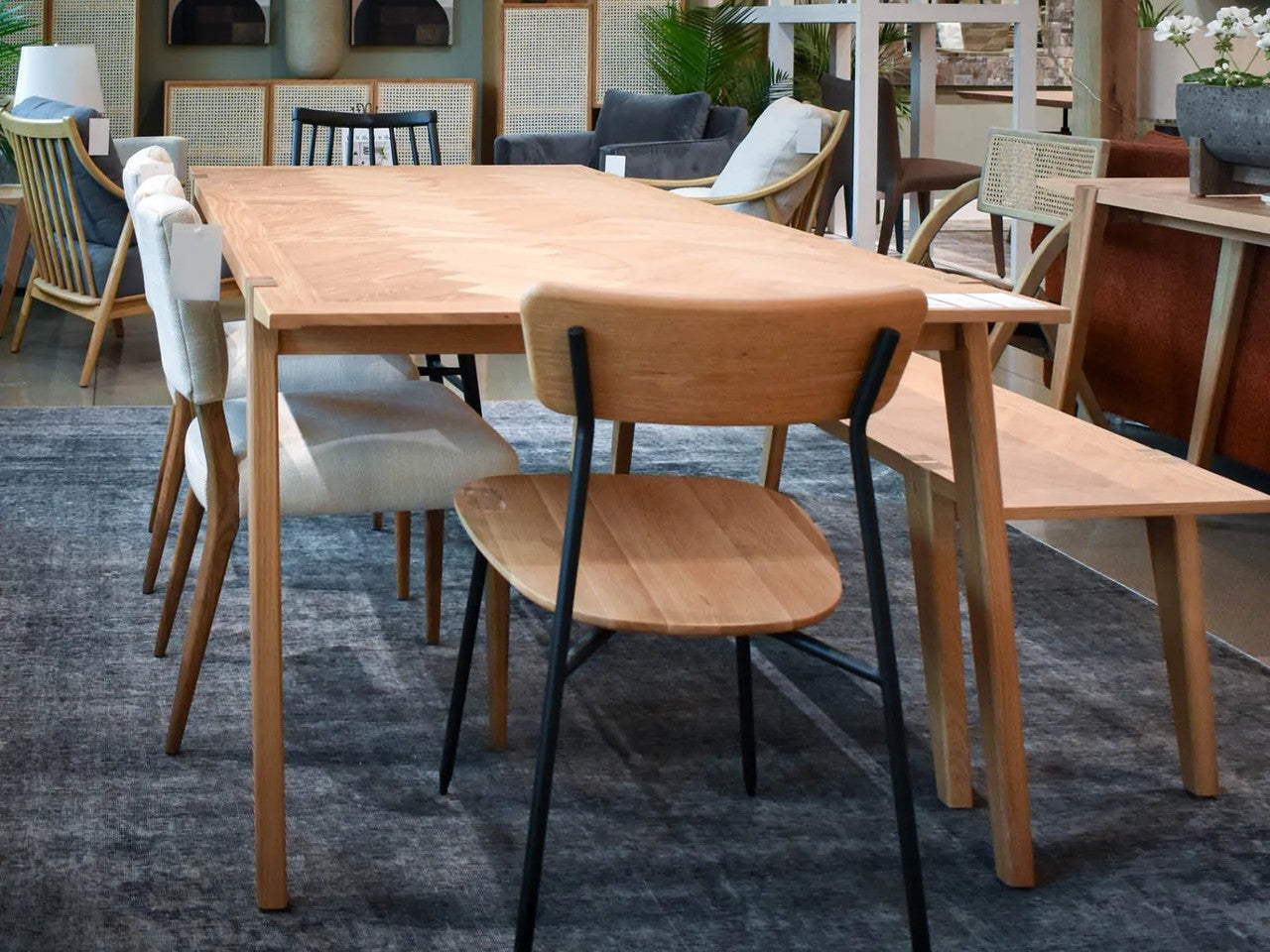 Cotton Large Dining Table | Calgary Furniture Store