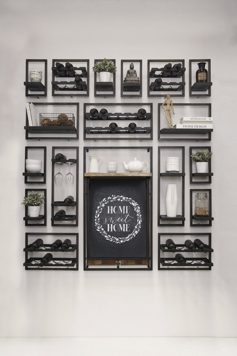 Dandhi Metal Frame Wall Box - Type D | Calgary Furniture Store