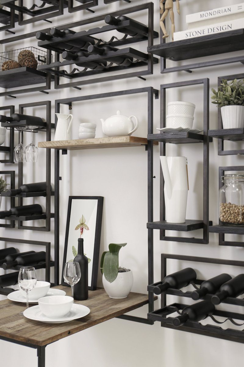 Dandhi Metal Frame Wall Box - Type D | Calgary Furniture Store