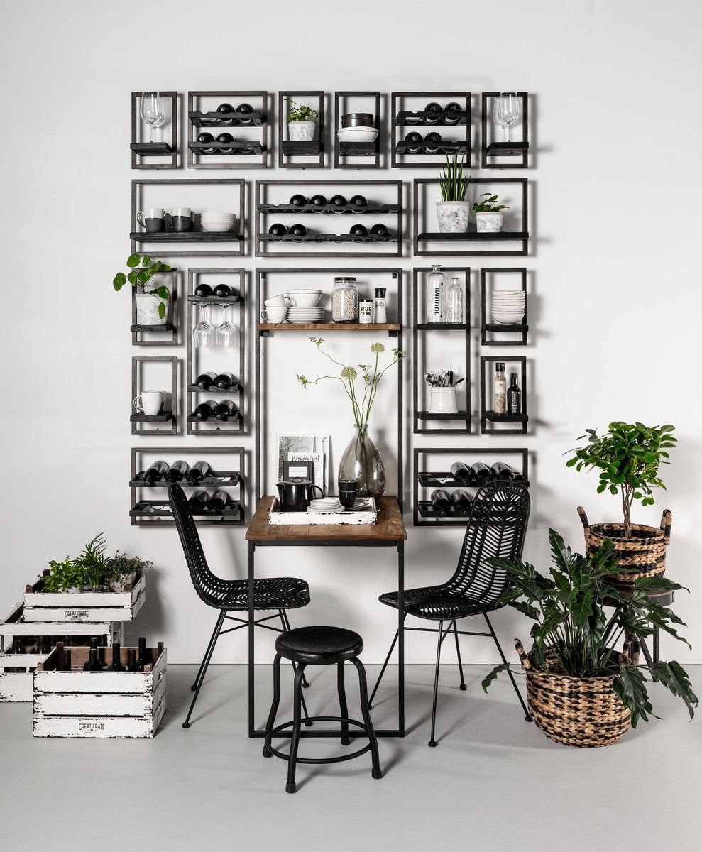 Dandhi Metal Frame Wall Box - Type D | Calgary Furniture Store