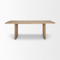 Cane Light Brown Solidwood Dining Table | Calgary Furniture Store