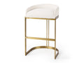Hollyfiled Bar Stool - cream | Calgary Furniture Store