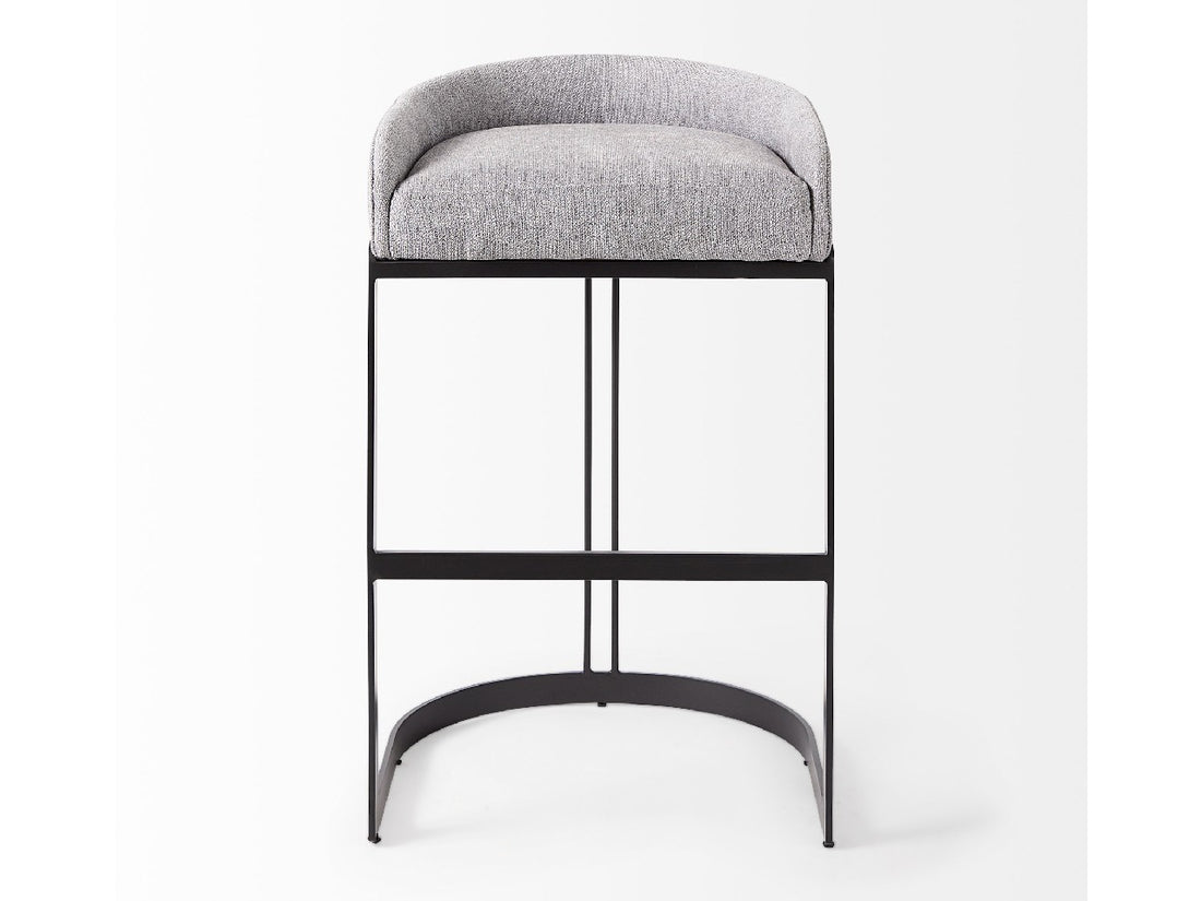 Hollyfield Bar Stool - Gray | Calgary Furniture Store