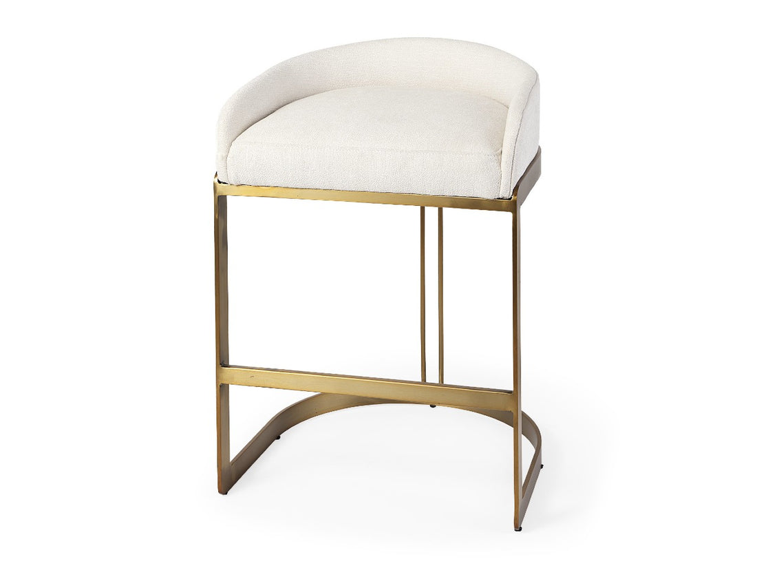 Hollyfield Counter Stool - cream | Calgary Furniture Store