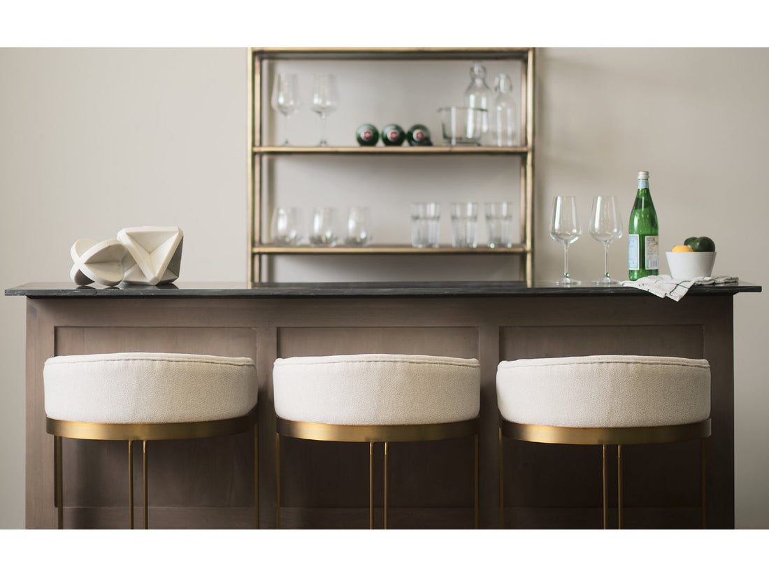 Hollyfield Counter Stool - cream | Calgary Furniture Store