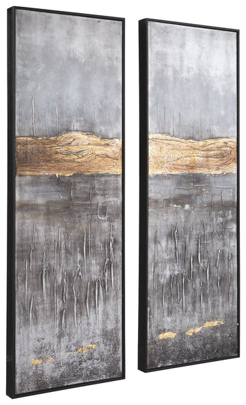 Aniyah Wall Art (Set of 2) | Calgary Furniture Store