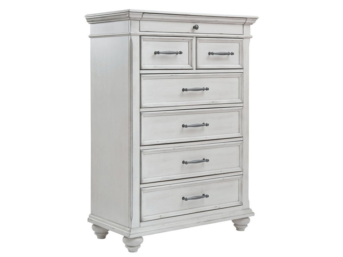 Kanwyn Whitewash Chest | Calgary Furniture Store