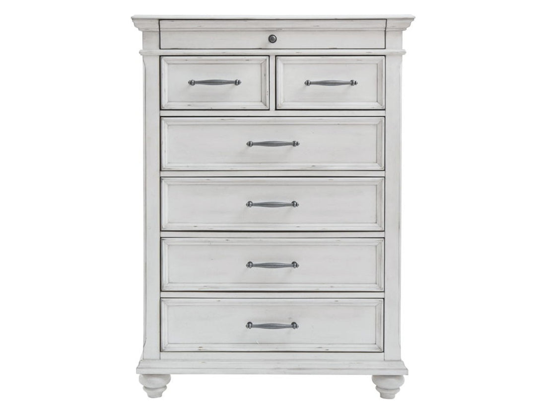 Kanwyn Whitewash Chest | Calgary Furniture Store