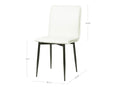 Lukas Side Dining Chair - Fox White | Calgary Furniture Store
