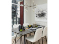 Lukas Side Dining Chair - Fox White | Calgary Furniture Store