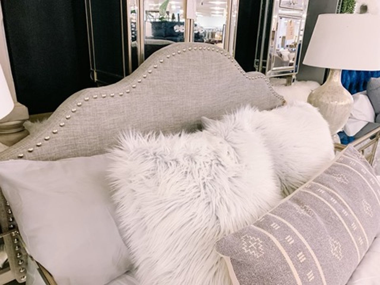 Madison Complete Upholstered Bed | Calgary Furniture Store