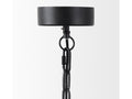 Pendra Black Wooden Bead Chandelier | Calgary Furniture Store