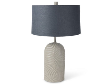 Quinn Table Lamp - Beige Base | Calgary Furniture Store