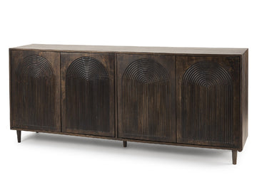 Tucker Sideboard - Dark Brown | Calgary Furniture Store