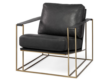 Watson Leather Accent Chair | Calgary Furniture Store