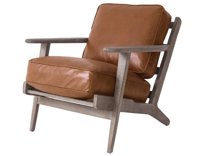 Yale Caramel Arm Chair | Calgary Furniture Store