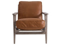 Yale Arm Chair - Caramel Tan | Calgary Furniture Store