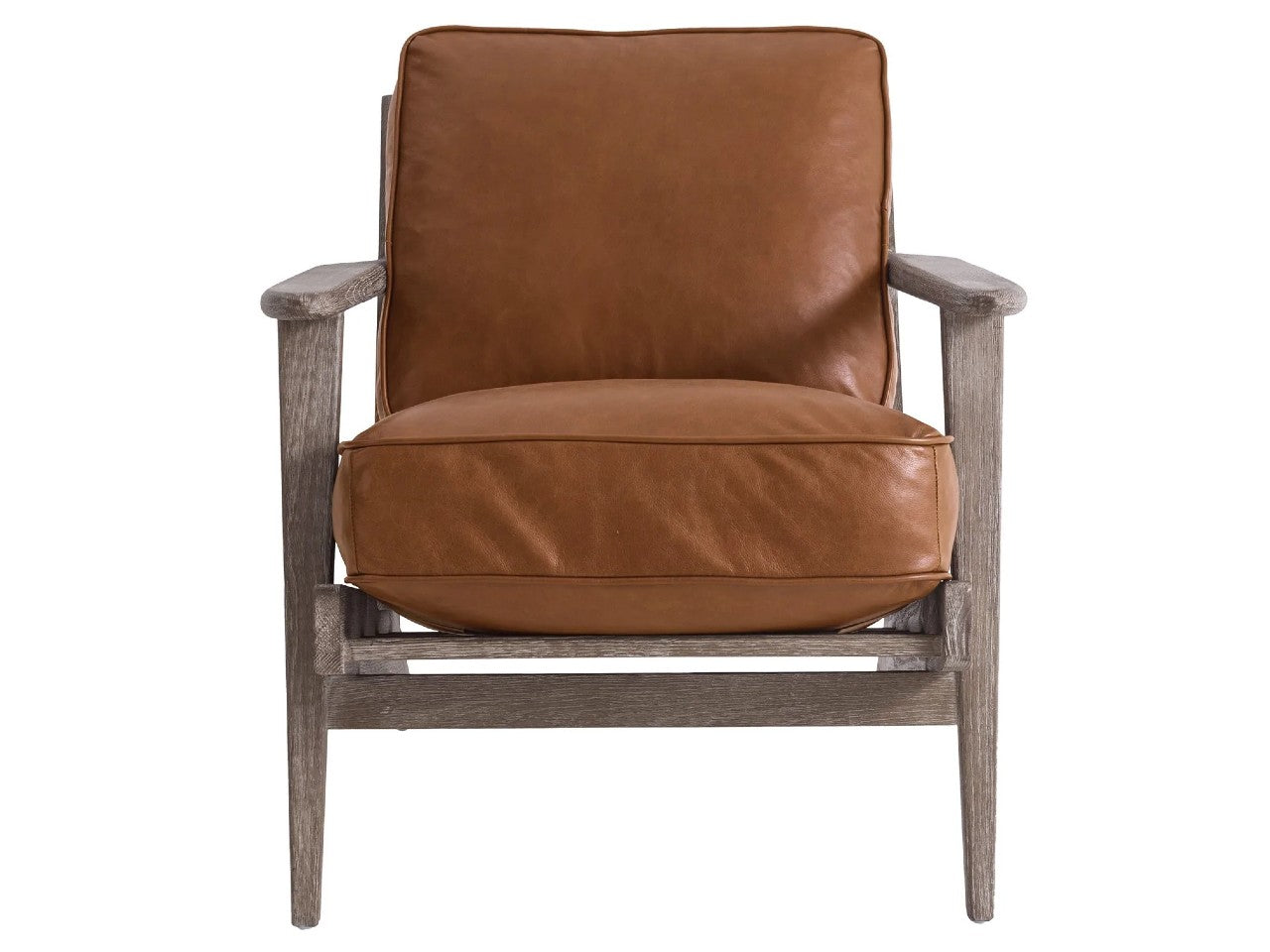 Yale Arm Chair - Caramel Tan | Calgary Furniture Store