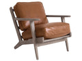 Yale Arm Chair - Caramel Tan | Calgary Furniture Store