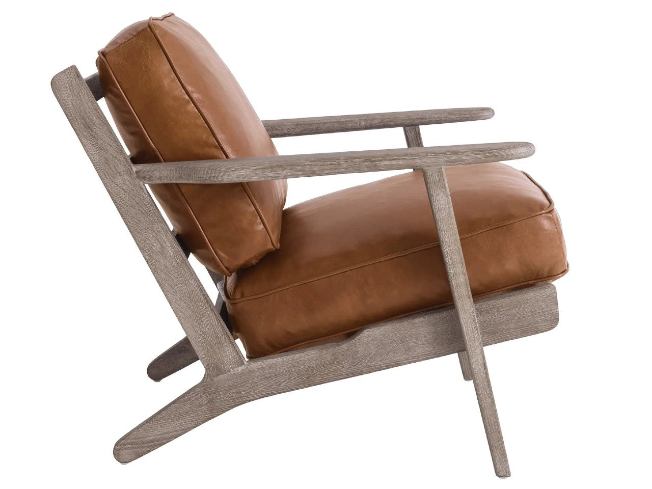 Yale Arm Chair - Caramel Tan | Calgary Furniture Store
